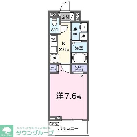 フラン グレージュの物件間取画像